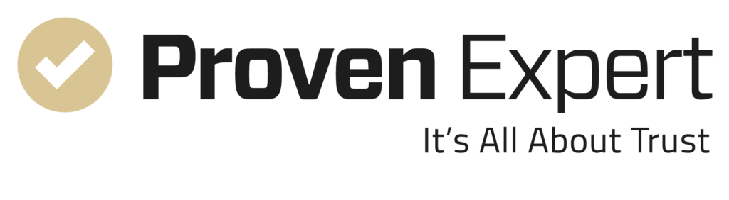 provenexpert logo with claim
