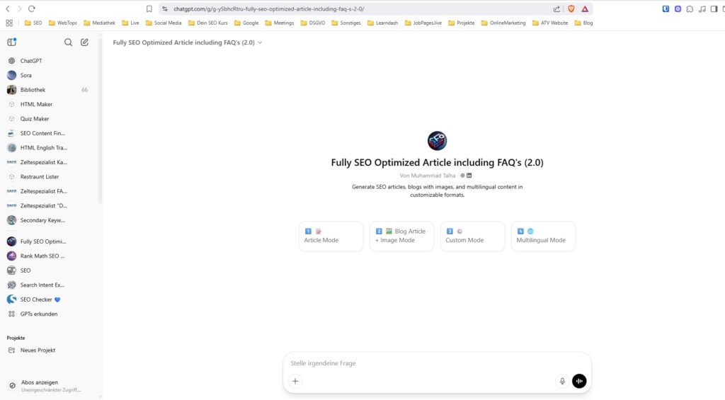 Chat GPT Fully SEO Optimized Article