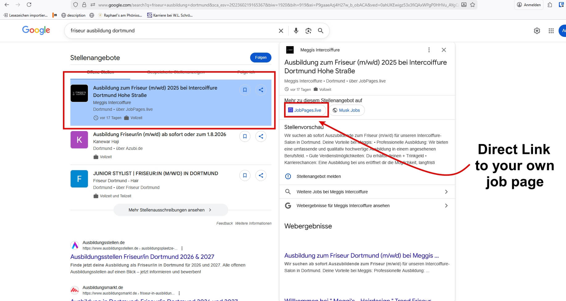 Job Schema Widget for Elementor EN Google for Jobs Box